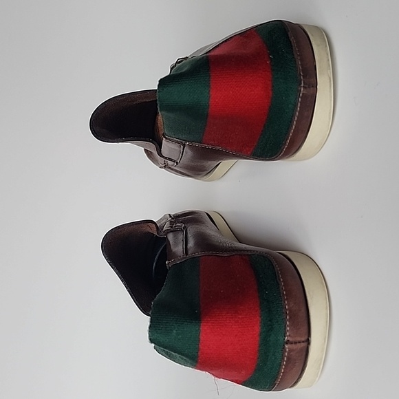 Gucci Moca Pelle S. Gomma Runner Men’s Shoes Size 41.5 E - Picture 4 of 12